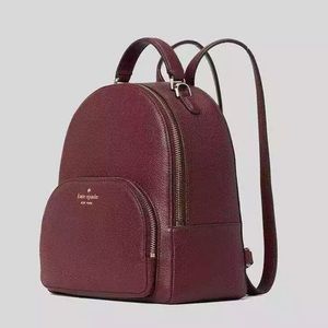 Kate spade medium Jackson backpack cherrywood